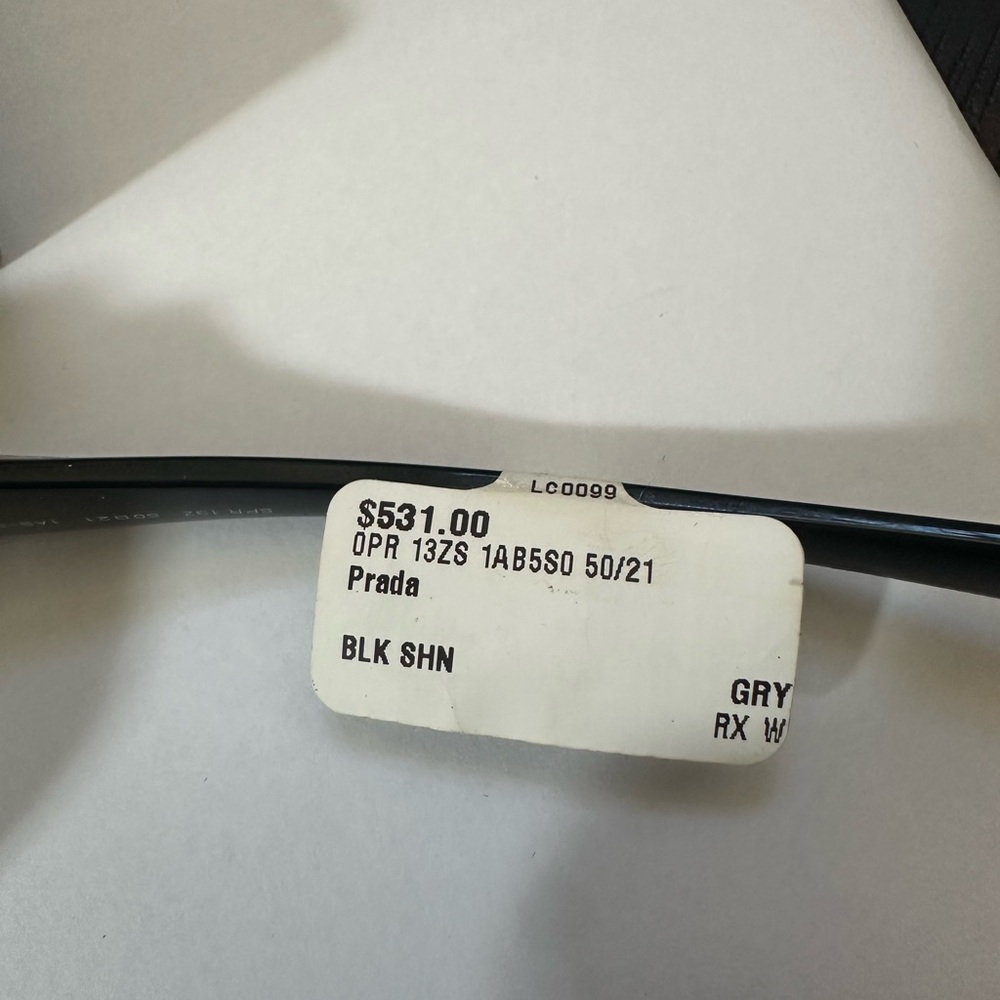 Prada Gray and Black Sunglasses - Picture 3 of 4